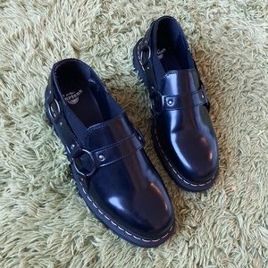 Dr. Martens Men's 1461 Gilbey Leather Slip-Ons